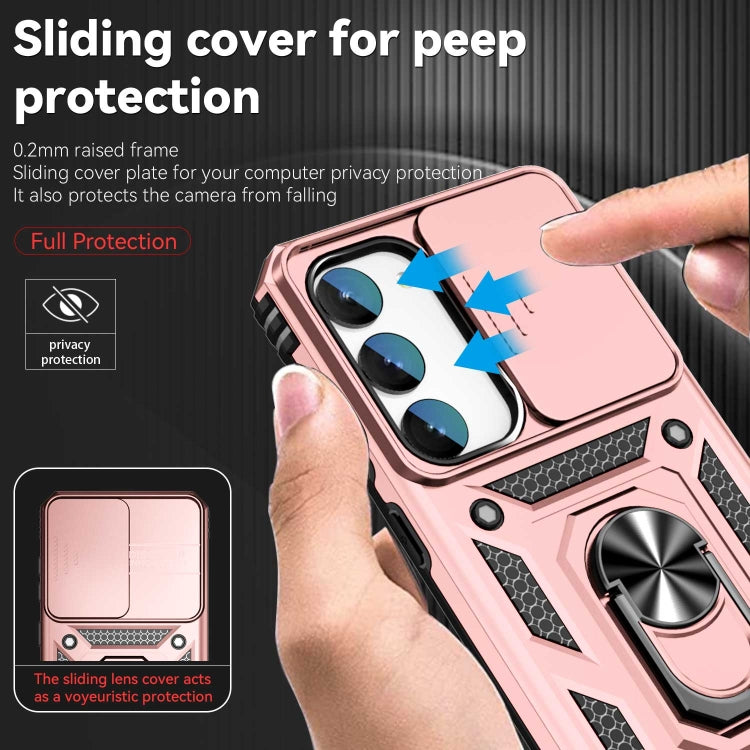 For Samsung Galaxy S23+ 5G Sliding Camshield Holder Phone Case