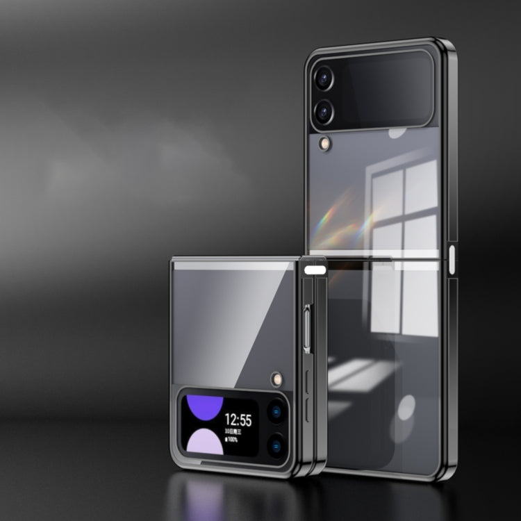 For Samsung Galaxy Z Flip4 Electroplating Airbag Folding Phone Case