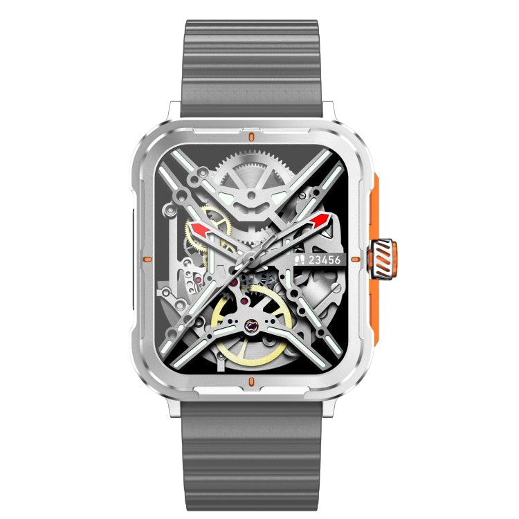 D09 1.9 inch TFT Square Screen Smart Watch Supports Blood Pressure Monitoring