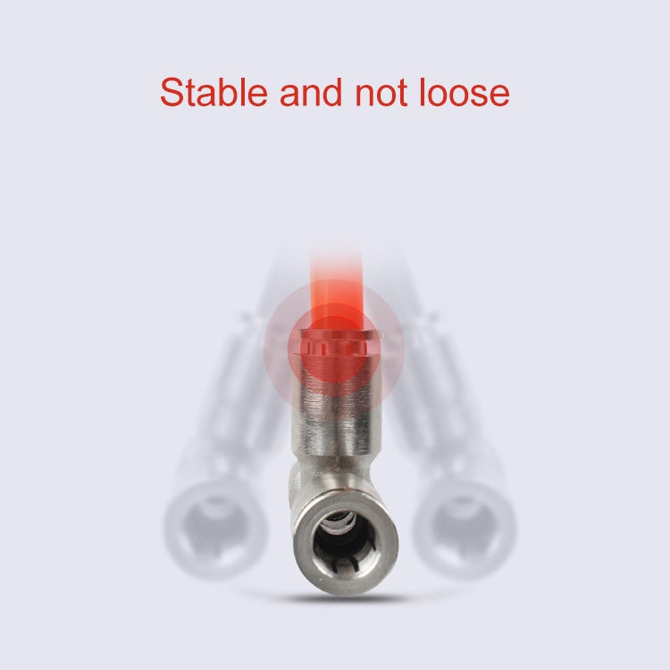 PE-4 LAIZE Nickel Plated Copper Tee Pneumatic Quick Fitting Connector