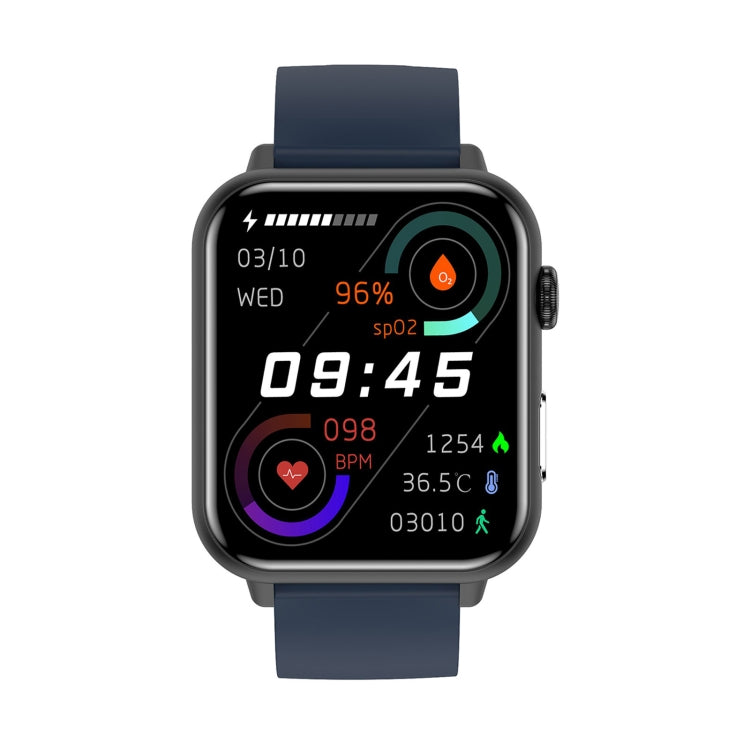 E200 1.72 inch HD Screen Encoder TPU Strap Smart Watch Supports ECG Monitoring/Blood Oxygen Monitoring