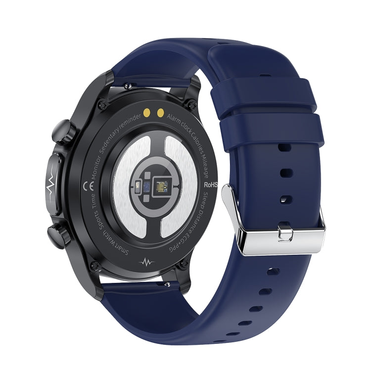 E400 1.39 inch HD Round Screen TPU Watch Strap Smart Watch Supports ECG Monitoring/Non-invasive Blood Sugar