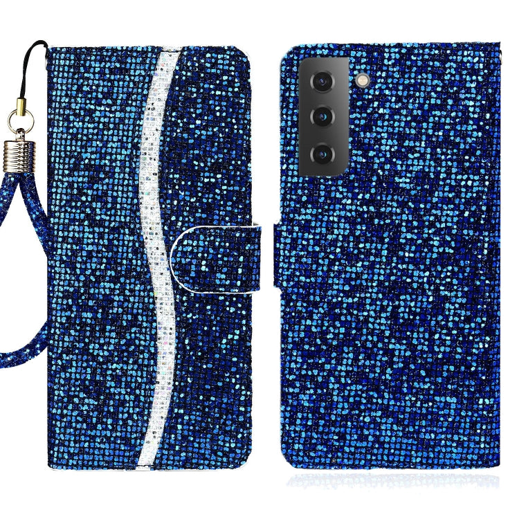 For Samsung Galaxy S23+ 5G Glitter Powder Filp Leather Phone Case
