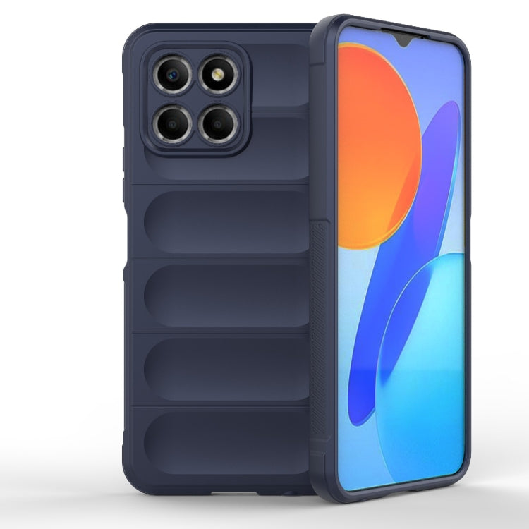 For Honor 8X 5G Magic Shield TPU + Flannel Phone Case