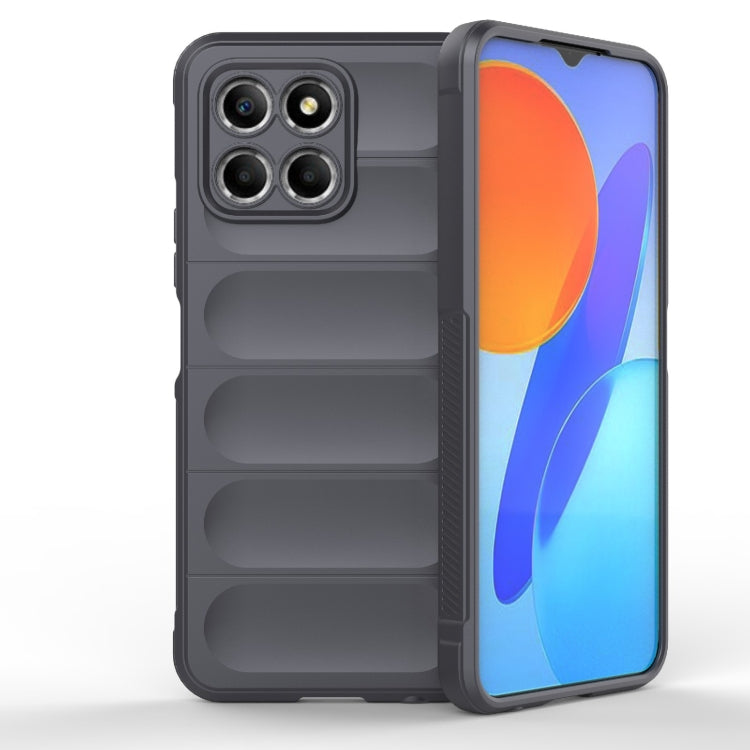 For Honor 8X 5G Magic Shield TPU + Flannel Phone Case