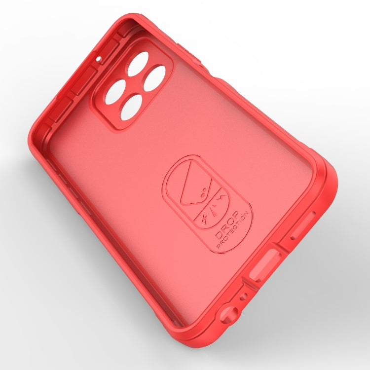 For Honor 8X 5G Magic Shield TPU + Flannel Phone Case