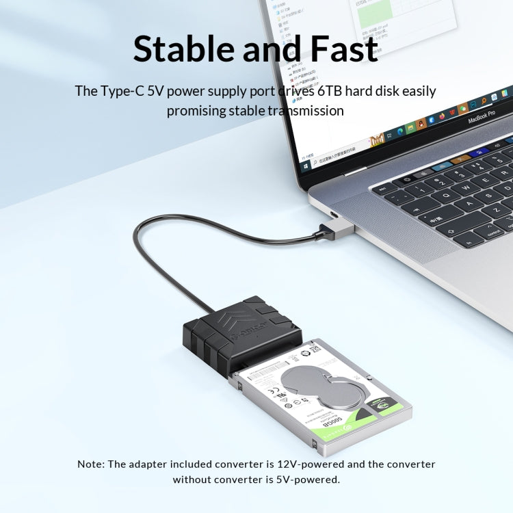 ORICO UTS1 USB 3.0 2.5-inch SATA HDD Adapter with Silicone Case, Cable Length:1m