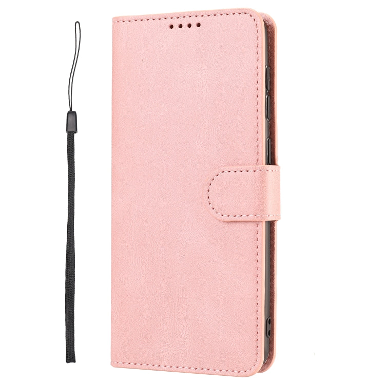 For Samsung Galaxy A14 5G Fantasy Classic Skin-feel Calfskin Texture PU Phone Case