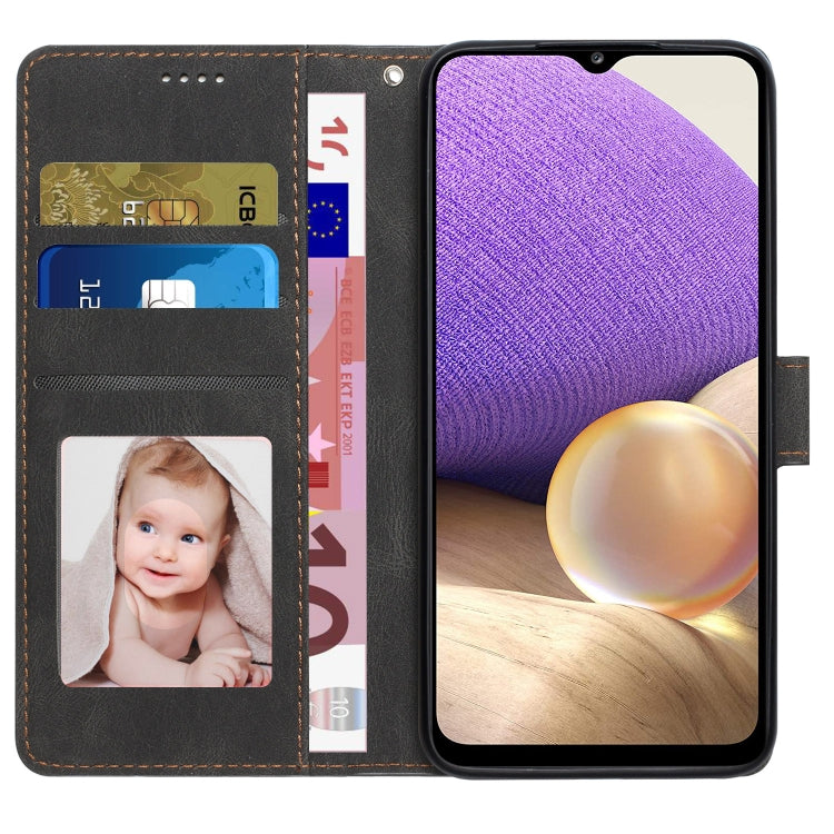 For Samsung Galaxy A23e/A22e/A23S/A23 5G Japan Fantasy Classic Skin-feel Calfskin Texture PU Phone Case