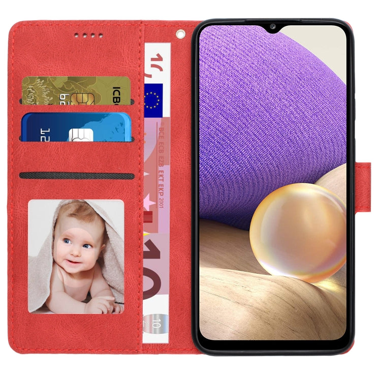 For Samsung Galaxy A23e/A22e/A23S/A23 5G Japan Fantasy Classic Skin-feel Calfskin Texture PU Phone Case