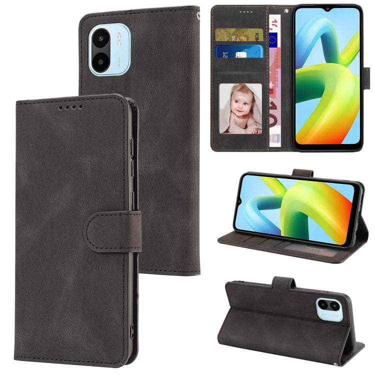 For Xiaomi Redmi A1 Fantasy Classic Skin-feel Calfskin Texture PU Phone Case