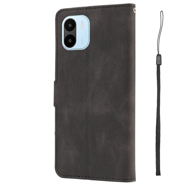 For Xiaomi Redmi A1 Fantasy Classic Skin-feel Calfskin Texture PU Phone Case