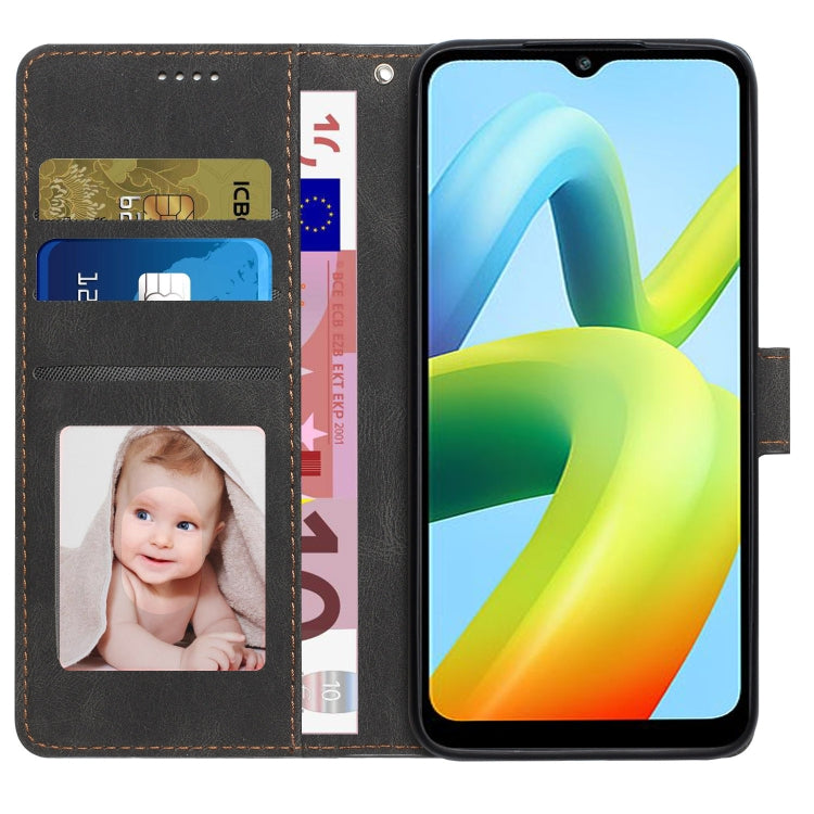 For Xiaomi Redmi A1 Fantasy Classic Skin-feel Calfskin Texture PU Phone Case