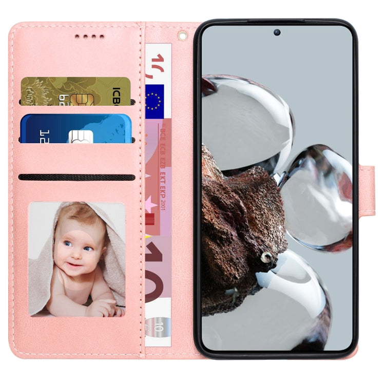 For Xiaomi 12T/12T Pro/Redmi K50 Ultra Fantasy Classic Skin-feel Calfskin Texture PU Phone Case