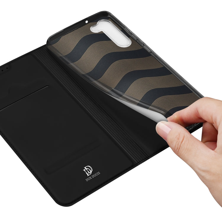 For Samsung Galaxy S23 5G DUX DUCIS Skin Pro Series Flip Leather Phone Case