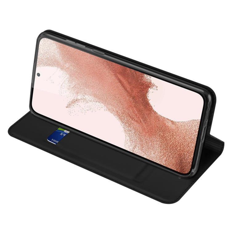 For Samsung Galaxy S23+ 5G DUX DUCIS Skin Pro Series Flip Leather Phone Case