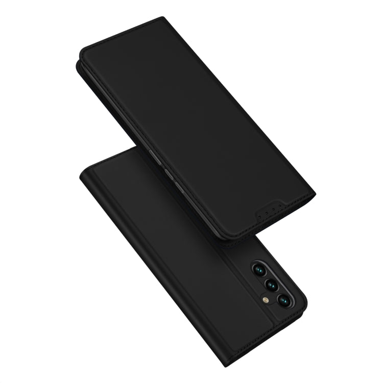 For Samsung Galaxy A14 5G DUX DUCIS Skin Pro Series Flip Leather Phone Case