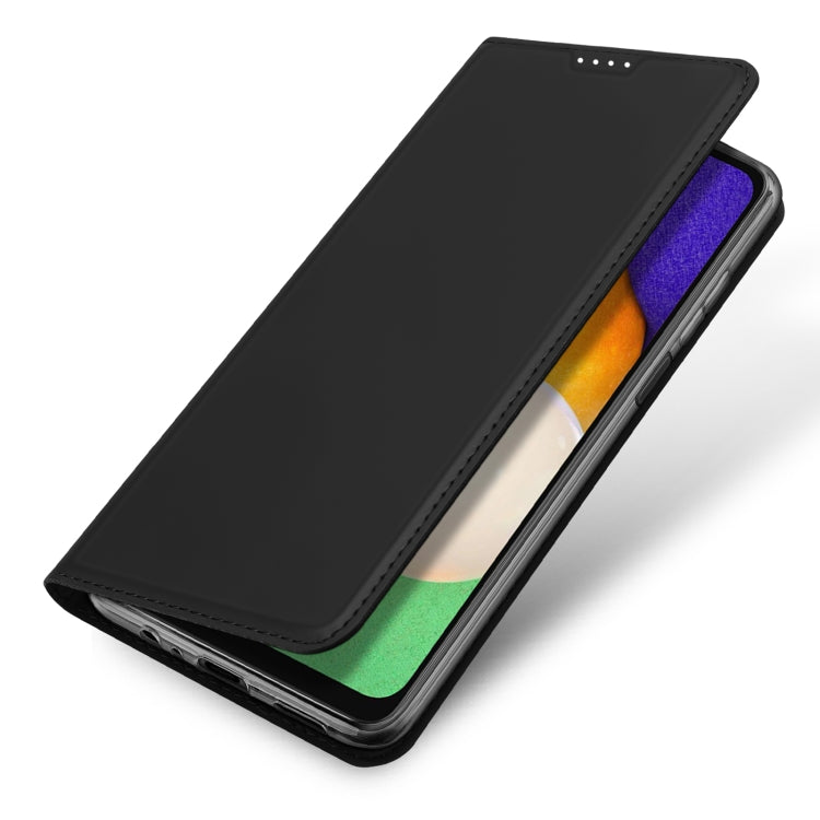 For Samsung Galaxy A14 5G DUX DUCIS Skin Pro Series Flip Leather Phone Case