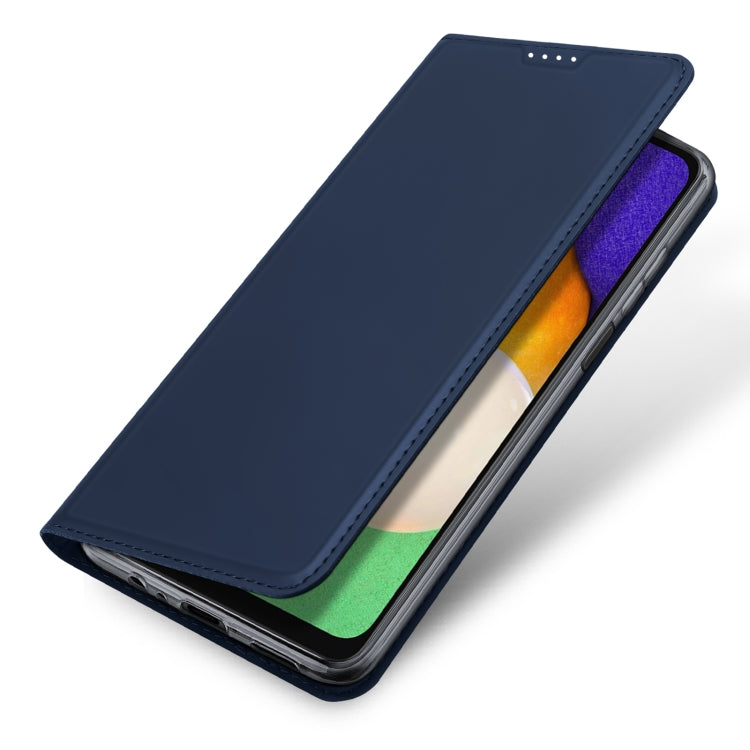 For Samsung Galaxy A14 5G DUX DUCIS Skin Pro Series Flip Leather Phone Case