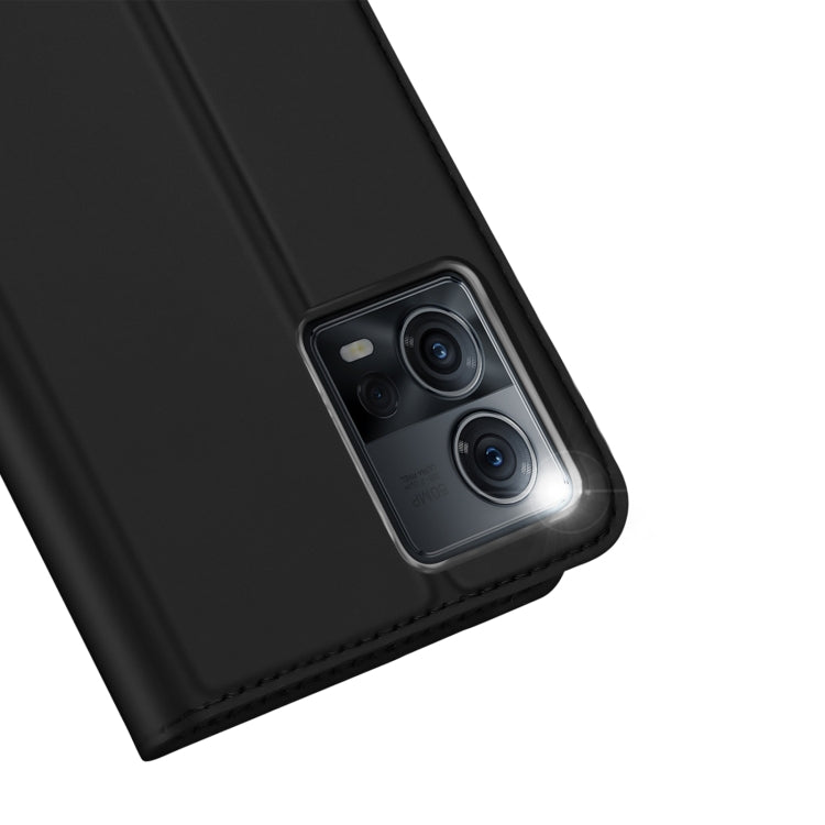 For Motorola Edge 30 Fusion DUX DUCIS Skin Pro Series Flip Leather Phone Case