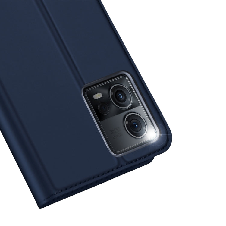 For Motorola Edge 30 Fusion DUX DUCIS Skin Pro Series Flip Leather Phone Case
