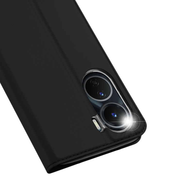 For vivo Y16 / Y02s DUX DUCIS Skin Pro Series Flip Leather Phone Case