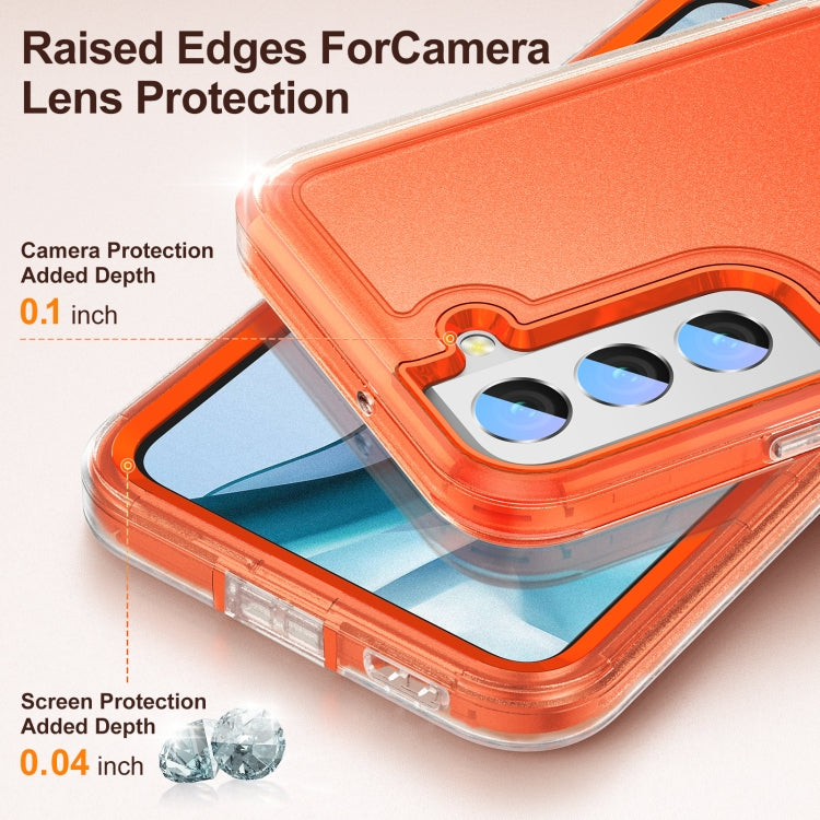 For Samsung Galaxy S23 5G 3 in 1 Rugged Holder Phone Case