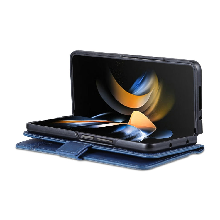 For Samsung Galaxy Z Fold4 AZNS Magnetic Calf Texture Horizontal Flip Leather Phone Case