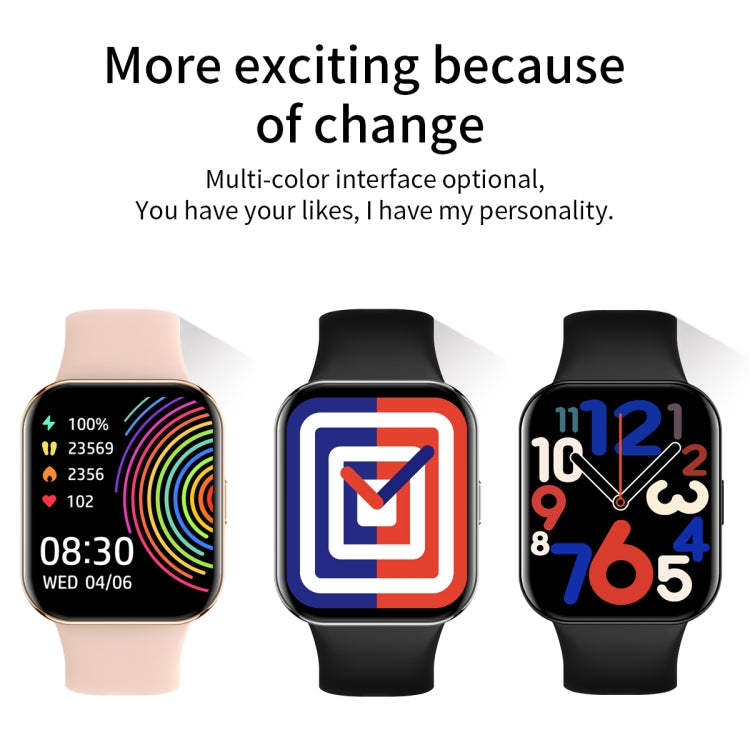 L29 1.85 inch TFT Square Screen Smart Watch Supports Heart Rate Monitoring/Blood Oxygen Monitoring
