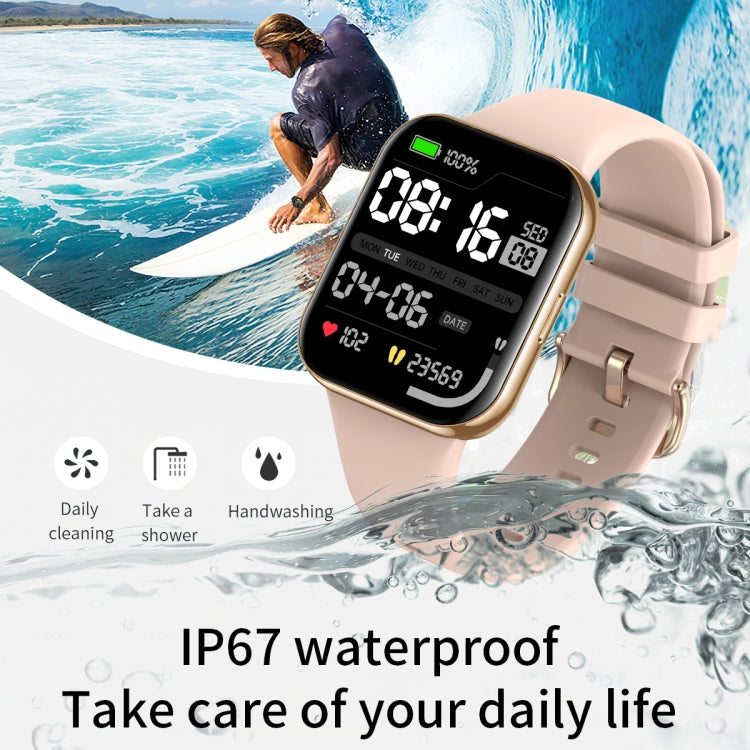 L29 1.85 inch TFT Square Screen Smart Watch Supports Heart Rate Monitoring/Blood Oxygen Monitoring