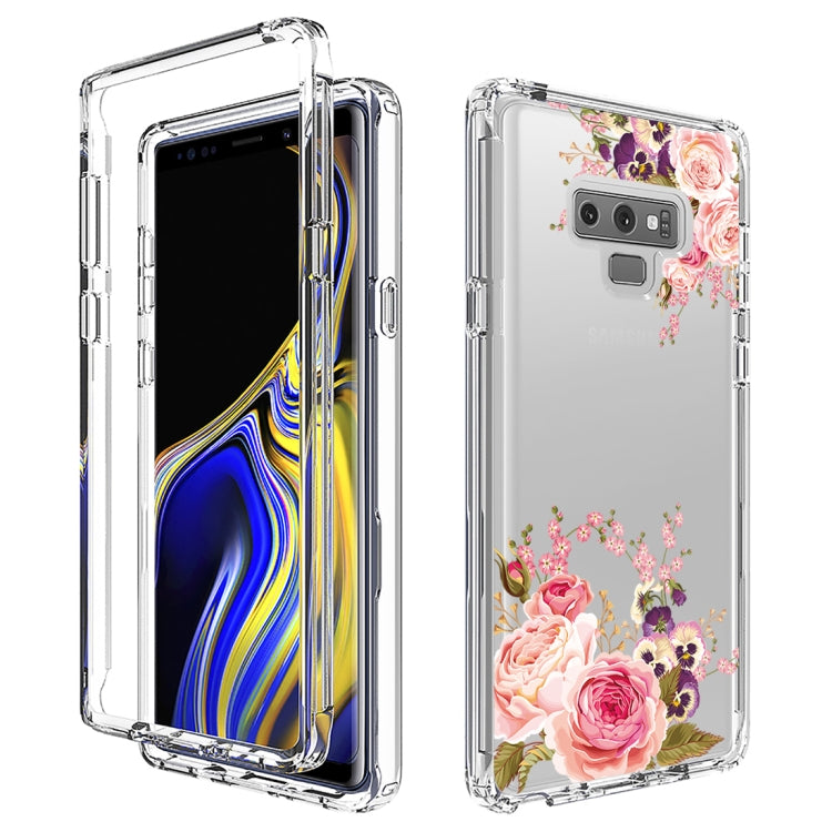 For Samsung Galaxy Note9 Transparent Painted Phone Case