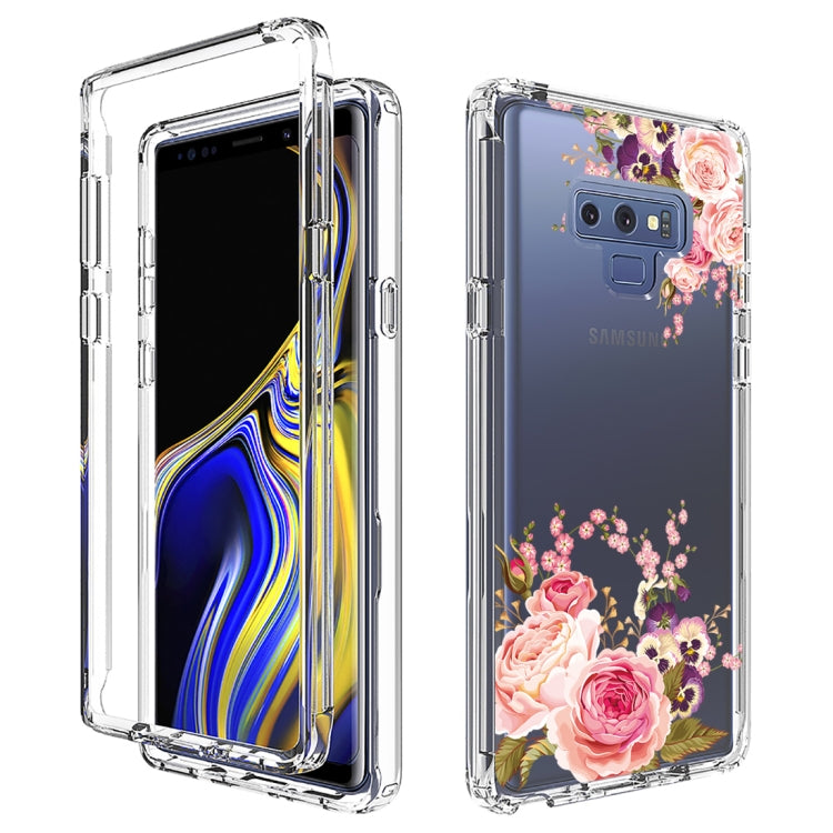 For Samsung Galaxy Note9 Transparent Painted Phone Case