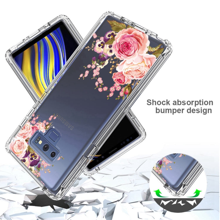 For Samsung Galaxy Note9 Transparent Painted Phone Case