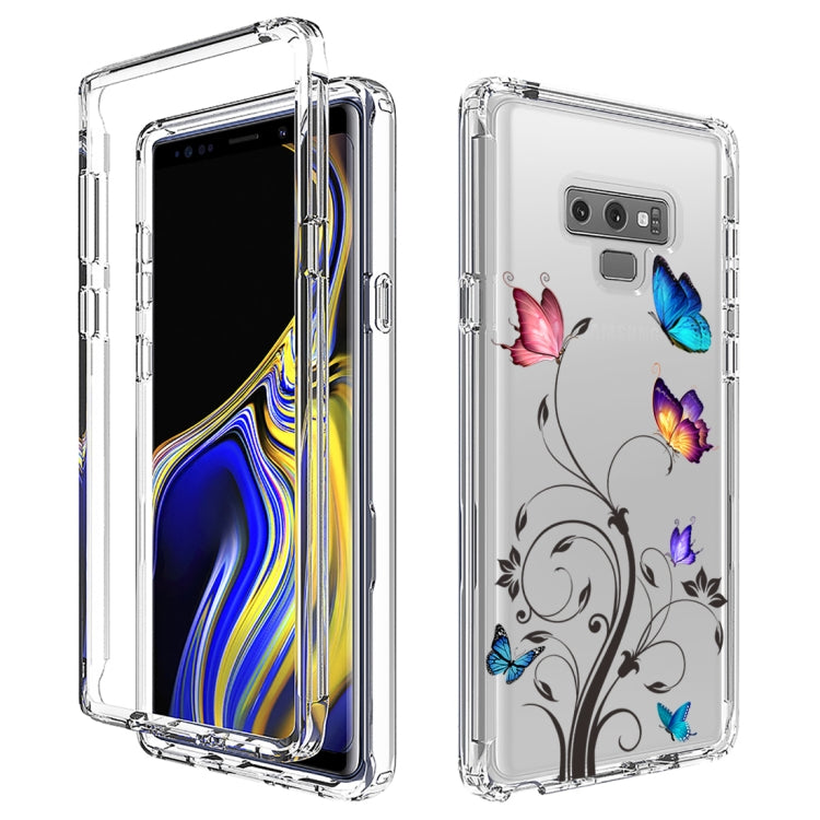 For Samsung Galaxy Note9 Transparent Painted Phone Case