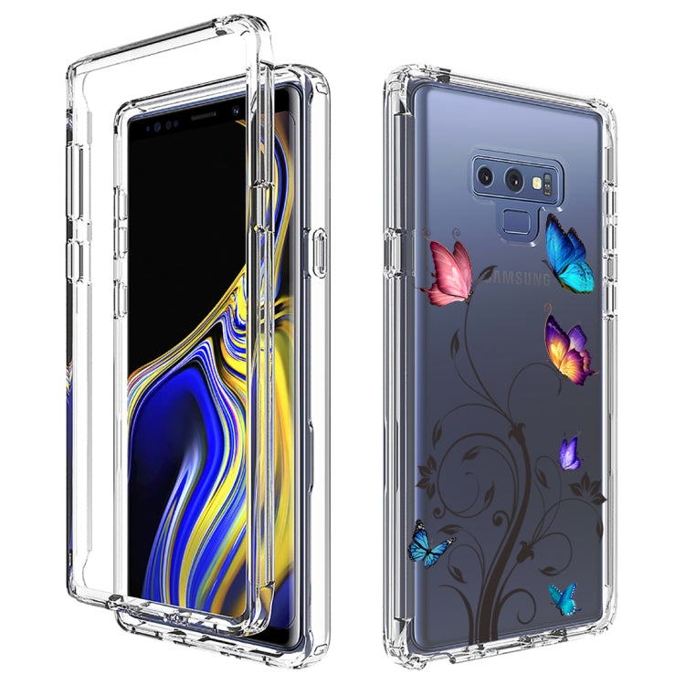 For Samsung Galaxy Note9 Transparent Painted Phone Case