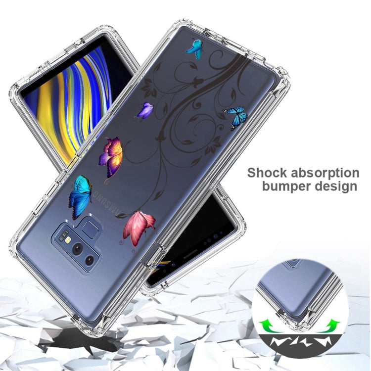 For Samsung Galaxy Note9 Transparent Painted Phone Case