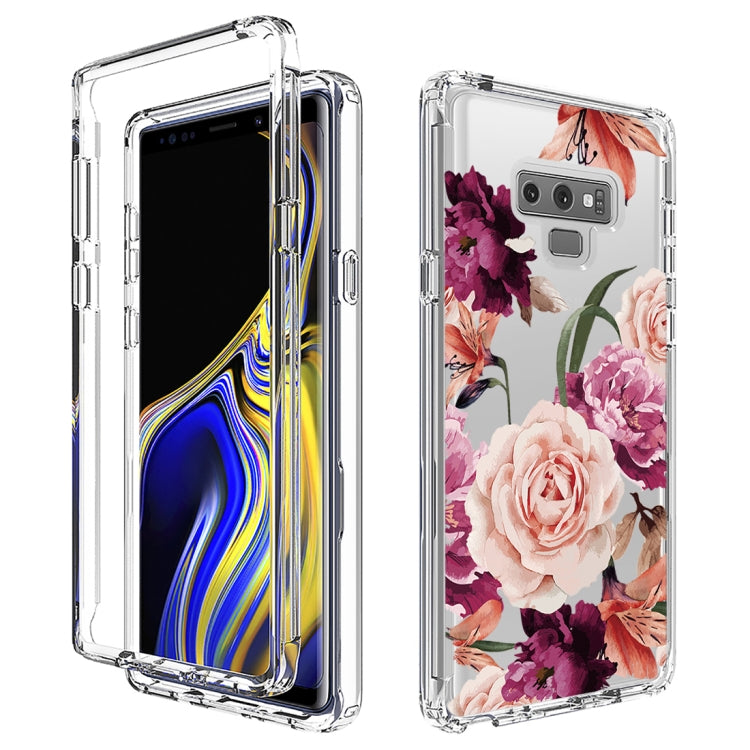 For Samsung Galaxy Note9 Transparent Painted Phone Case