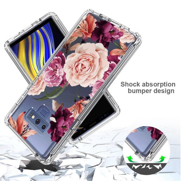 For Samsung Galaxy Note9 Transparent Painted Phone Case