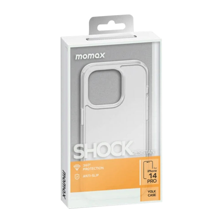 For iPhone 14 MOMAX Soft Transparent TPU Phone Case