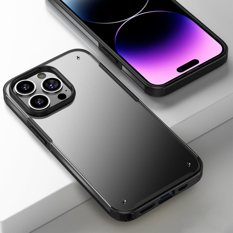 For iPhone 14 Pro Max Armor Frosted Phone Case