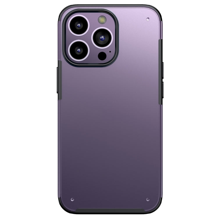 For iPhone 14 Pro Armor Frosted Phone Case