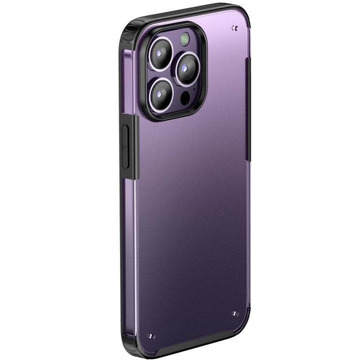 For iPhone 14 Pro Armor Frosted Phone Case