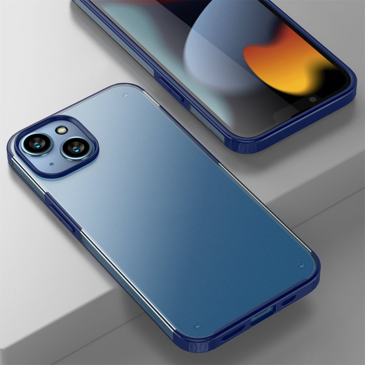 For iPhone 14 Plus Armor Frosted Phone Case