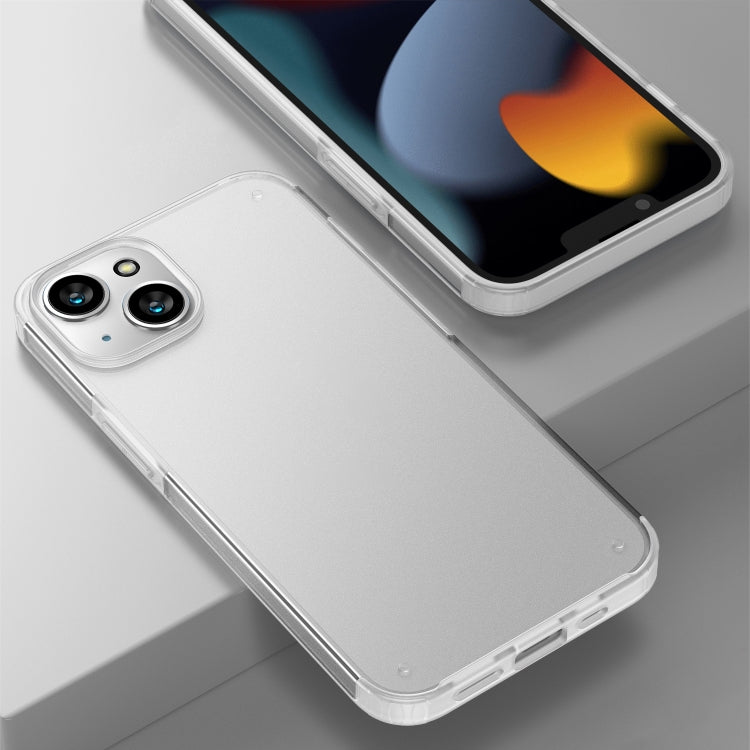 For iPhone 14 Plus Armor Frosted Phone Case