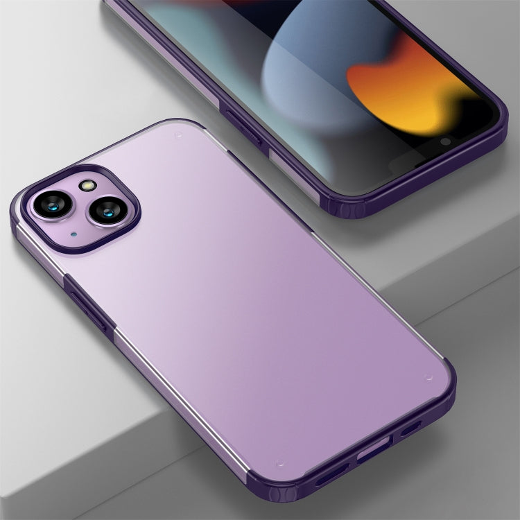For iPhone 14 Armor Frosted Phone Case