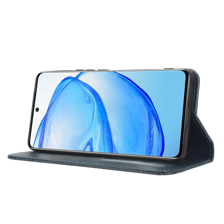 For vivo V25 Pro / S15 Pro Magnetic Buckle Retro Texture Leather Phone Case