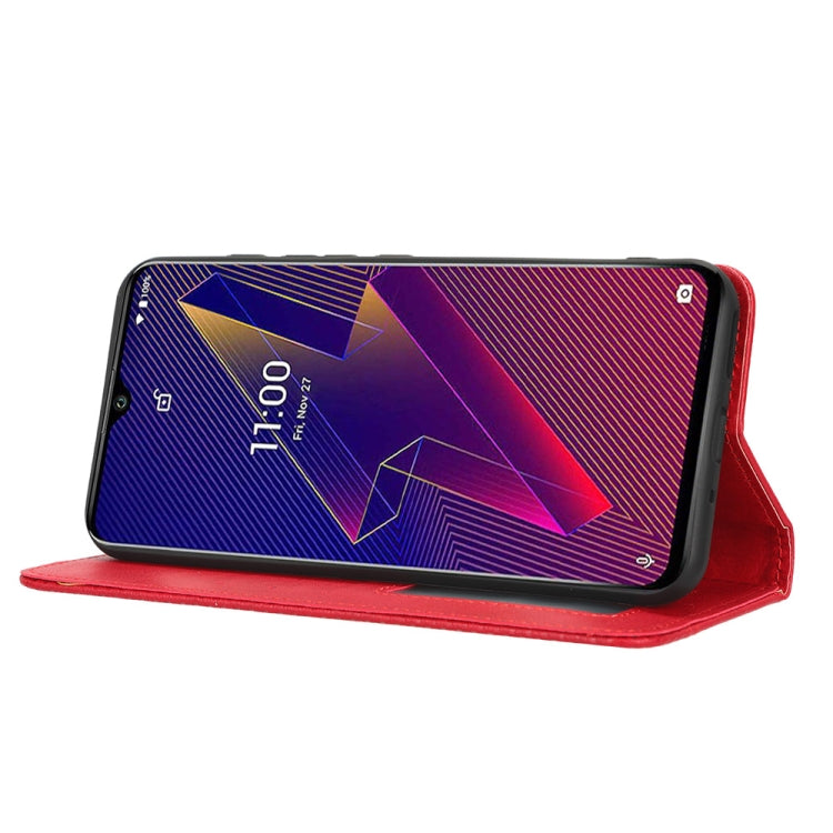 For Wiko Power U20 / U10 Magnetic Buckle Retro Texture Leather Phone Case