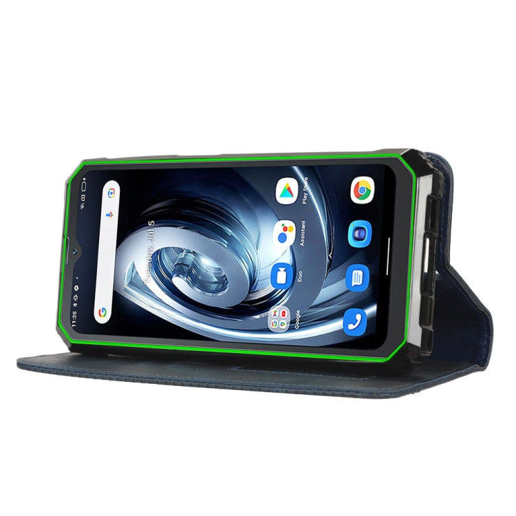 For Blackview BV7100 Magnetic Buckle Retro Texture Leather Phone Case