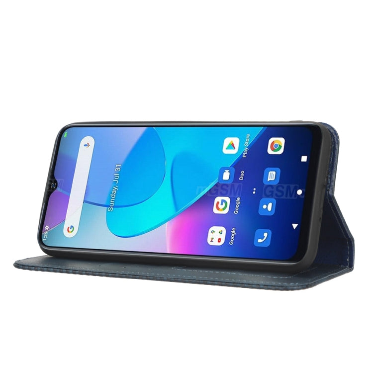 For Oukitel C31 Magnetic Buckle Retro Texture Leather Phone Case