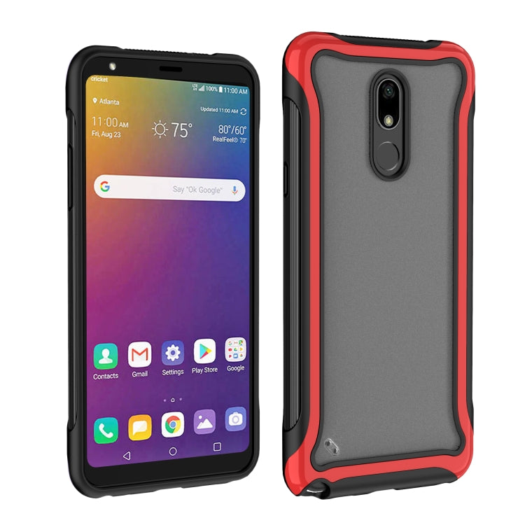 For LG Stylo 5 Blade PC + TPU Acrylic Protective Case